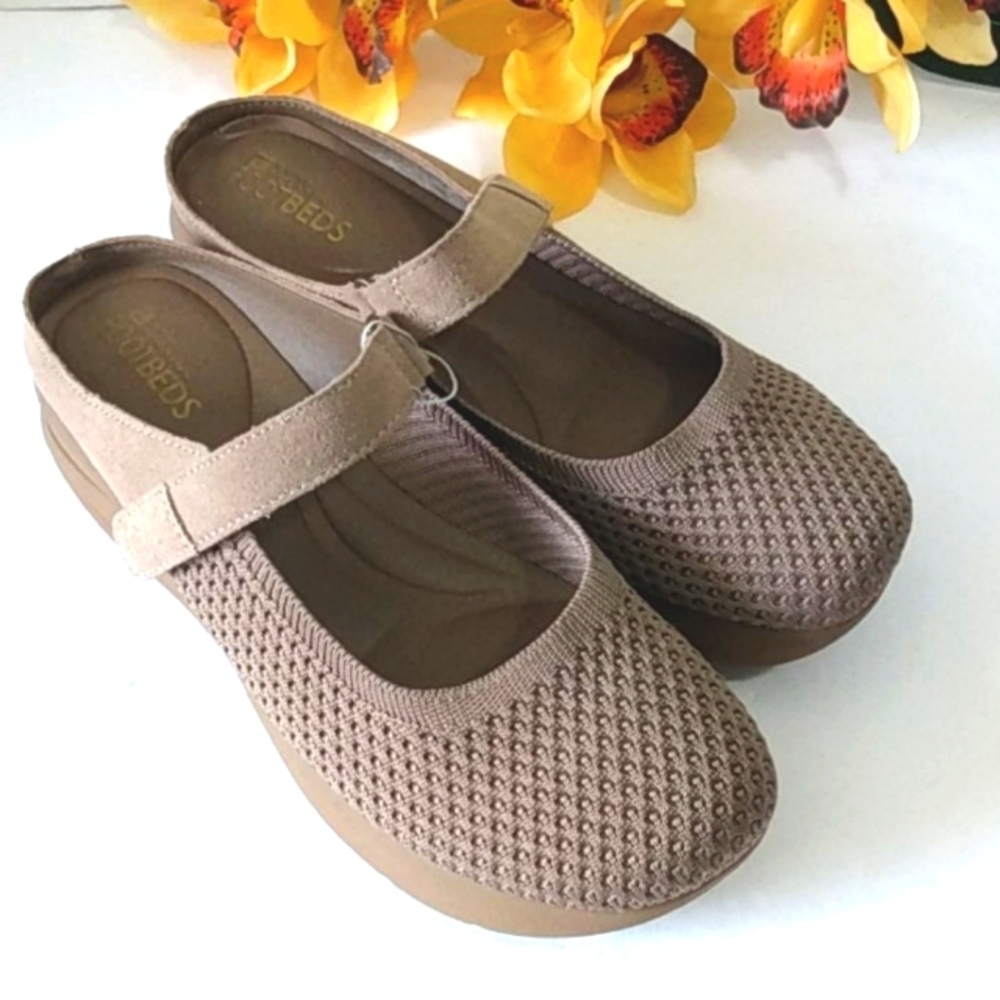WHITE MOUNTAIN Foot-Beds Slip-On Mules SIZE9 NWT